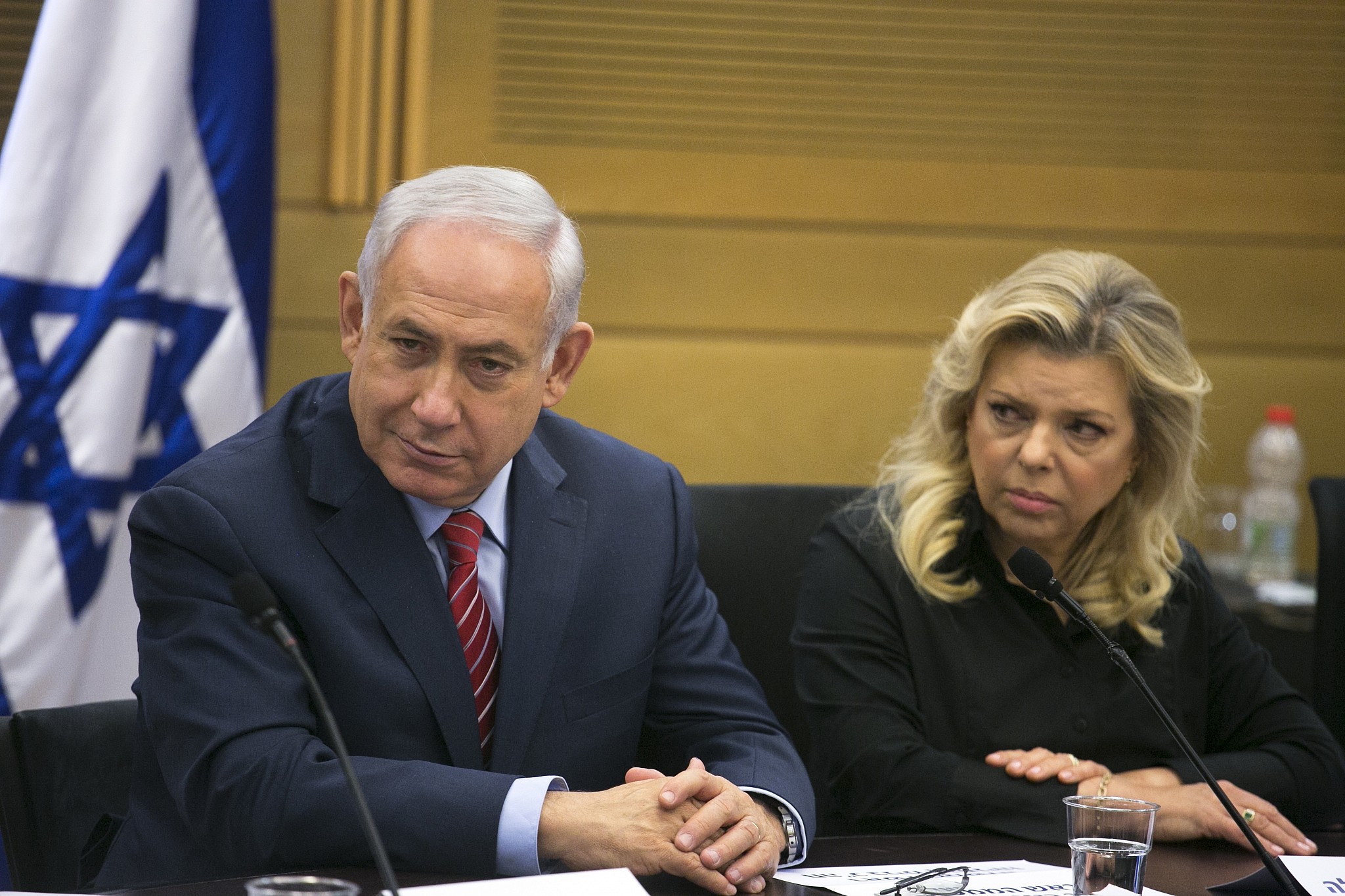 After tape of irate wife leaks, Netanyahu tells media to back off | The