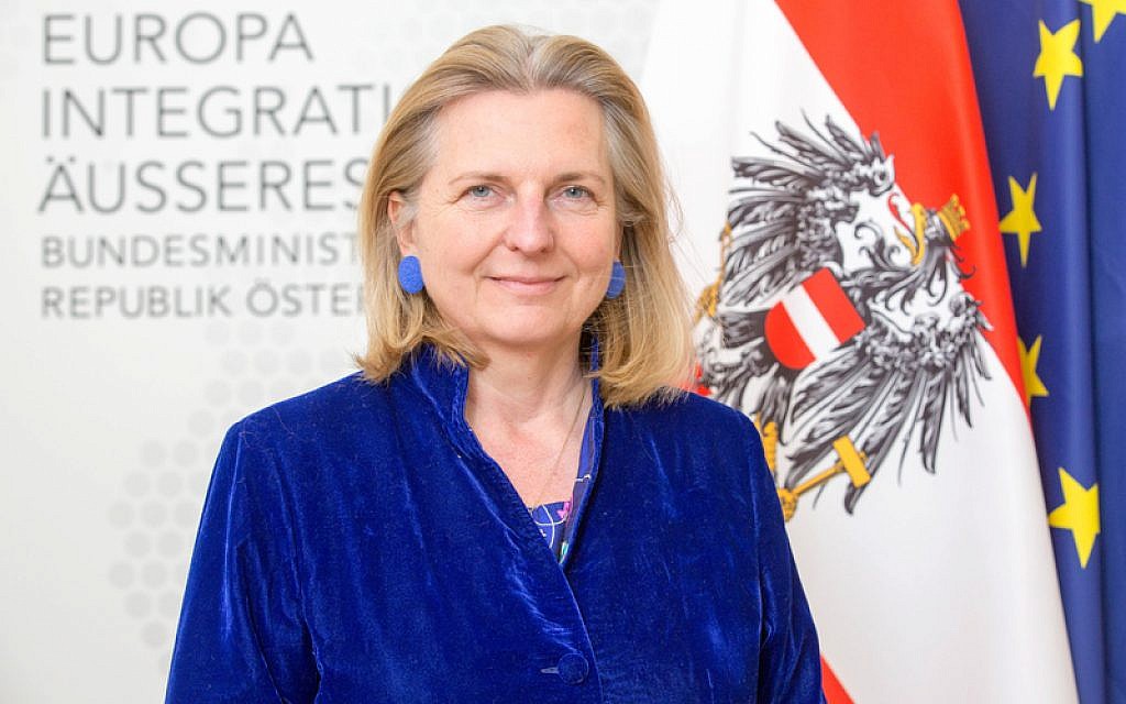 Austrian Foreign Minister Karin Kneissl (George Schneider)