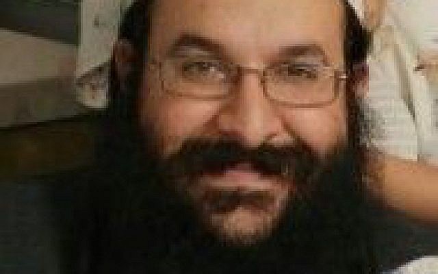 Rabbi Raziel Shevach, who was murdered in a terror attack in the West Bank on January 9, 2018. (courtesy)