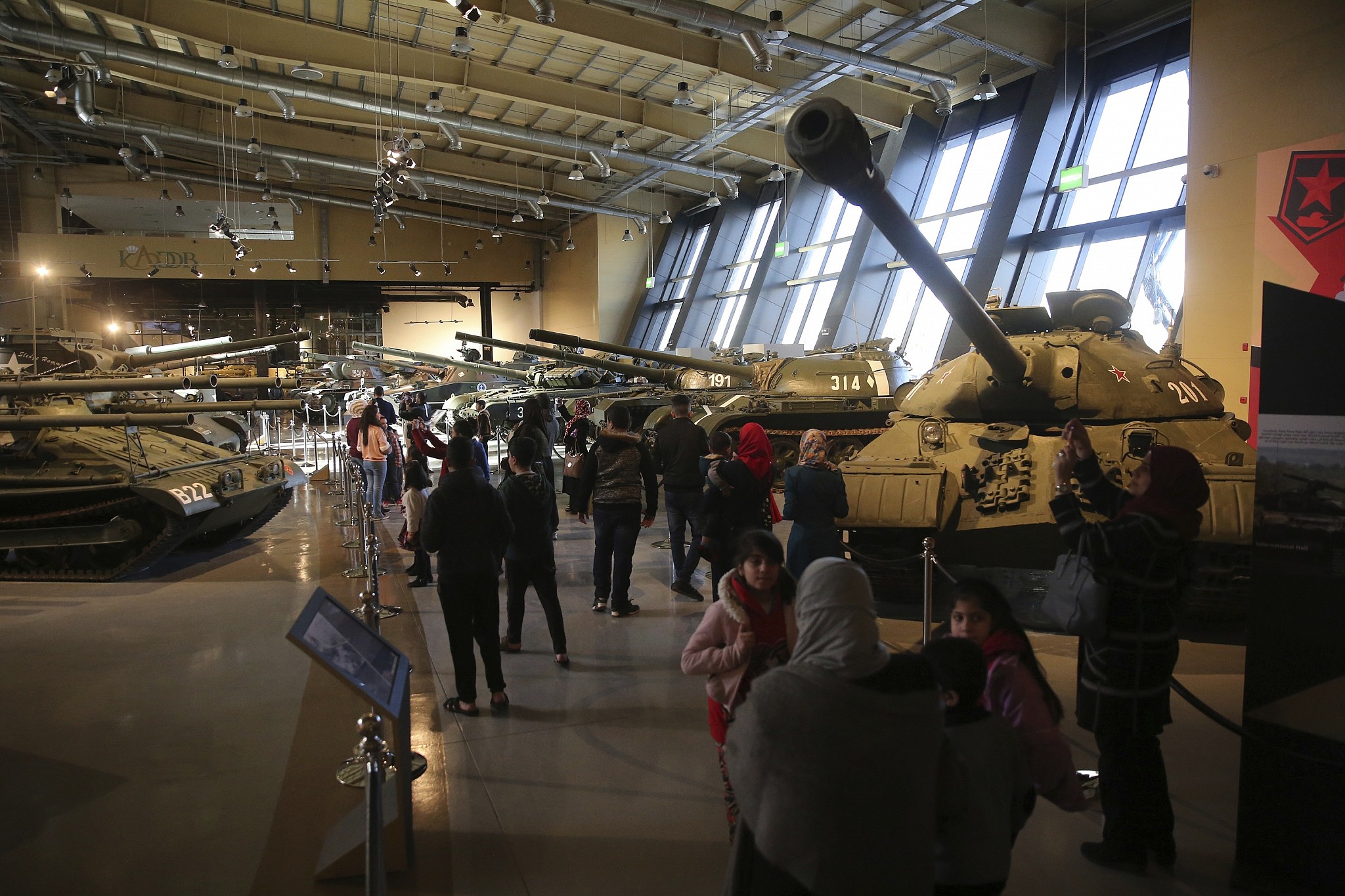 A century of Middle East wars on display at new Jordanian tank