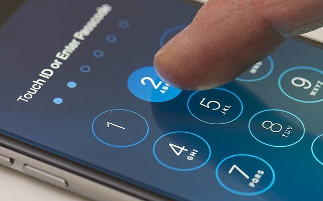 Illustrative image of the passcode screen of an iPhone. (ymgerman/iStock by Getty Images)