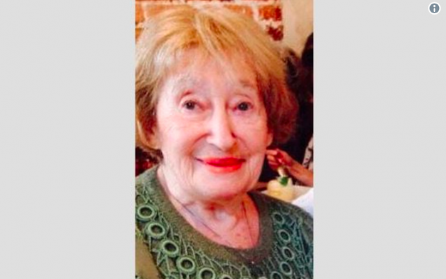 Mireille Knoll, 85, a Holocaust survivor who was found murdered in her Paris apartment (Courtesy)