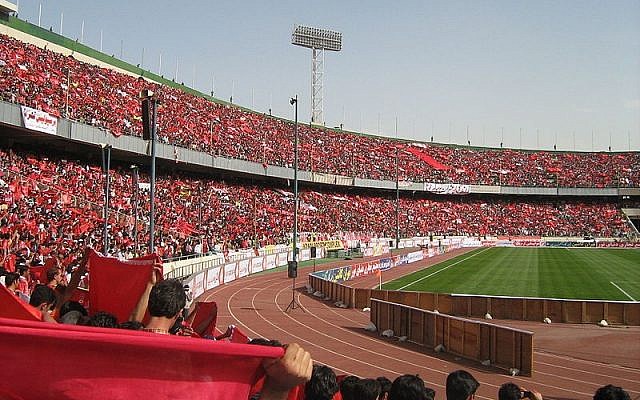 Tehran's Azadi Stadium. (Wikimedia commons)