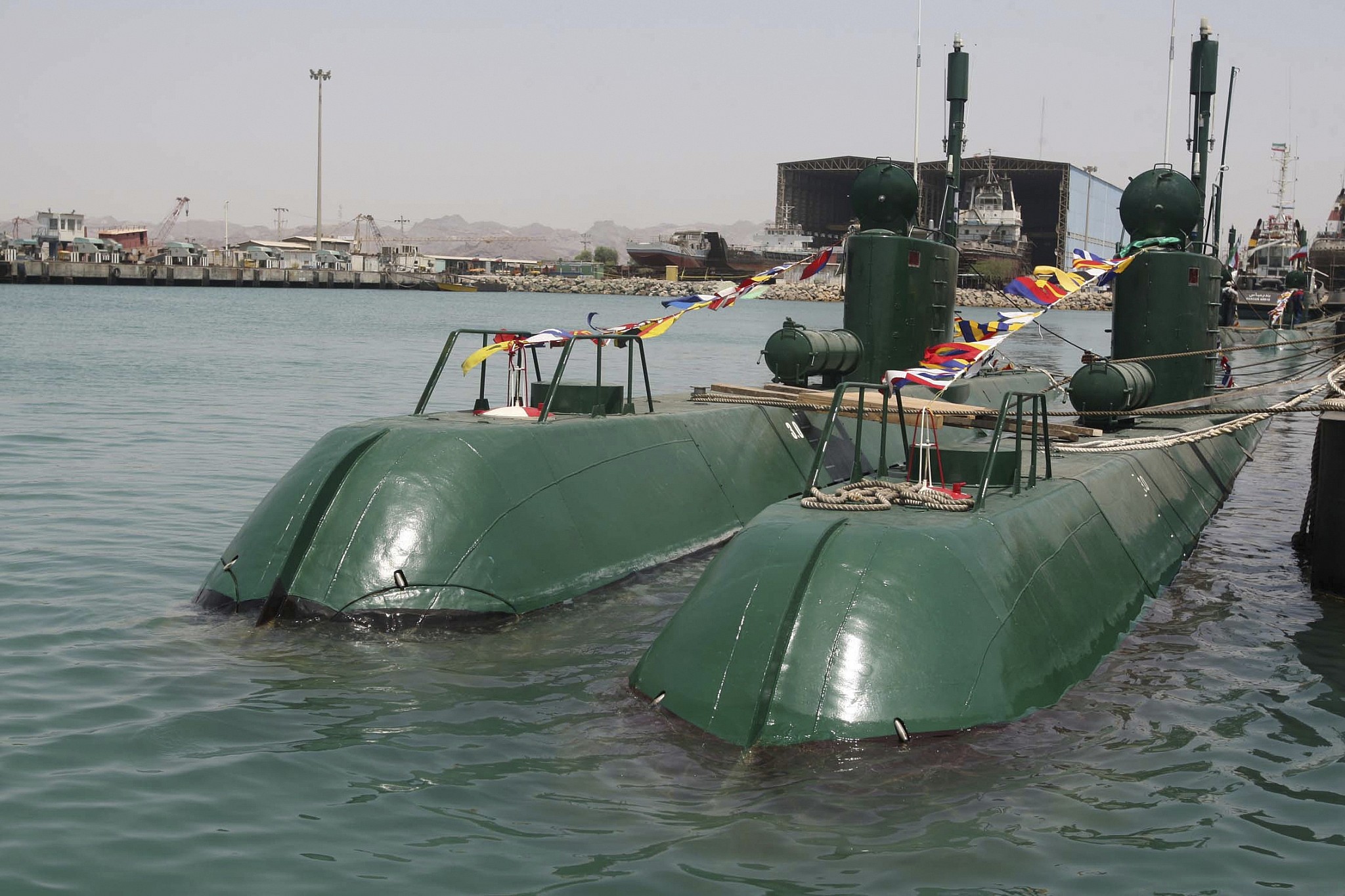 Iran Says It Has Added 2 Mini Submarines To Its Naval Fleet The Times 