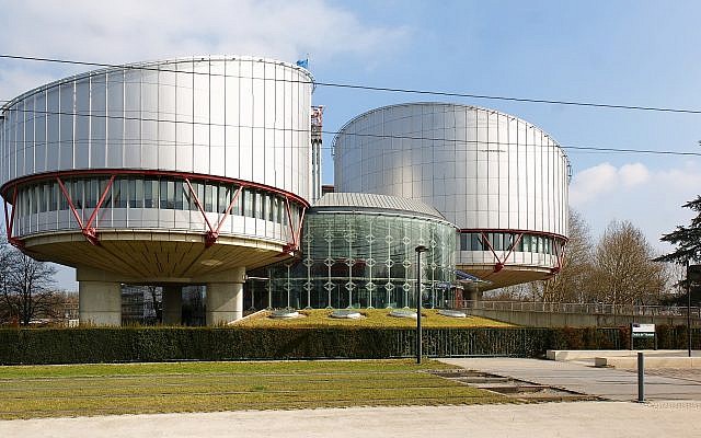 The building of the European Court of Human Rights in in Strasbourg, France, March 13, 2012. (CC BY-SA Wikimedia commons)