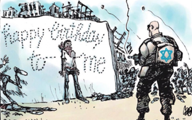 Afbeeldingsresultaat voor Israel en Gaza cartoon
