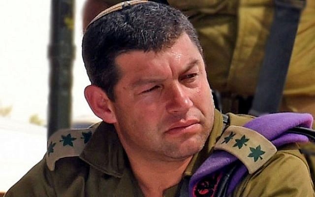 Former Givati Brigade commander and Bnei David pre-military academy alum Ofer Winter. (Alon Besen/Defense Ministry)