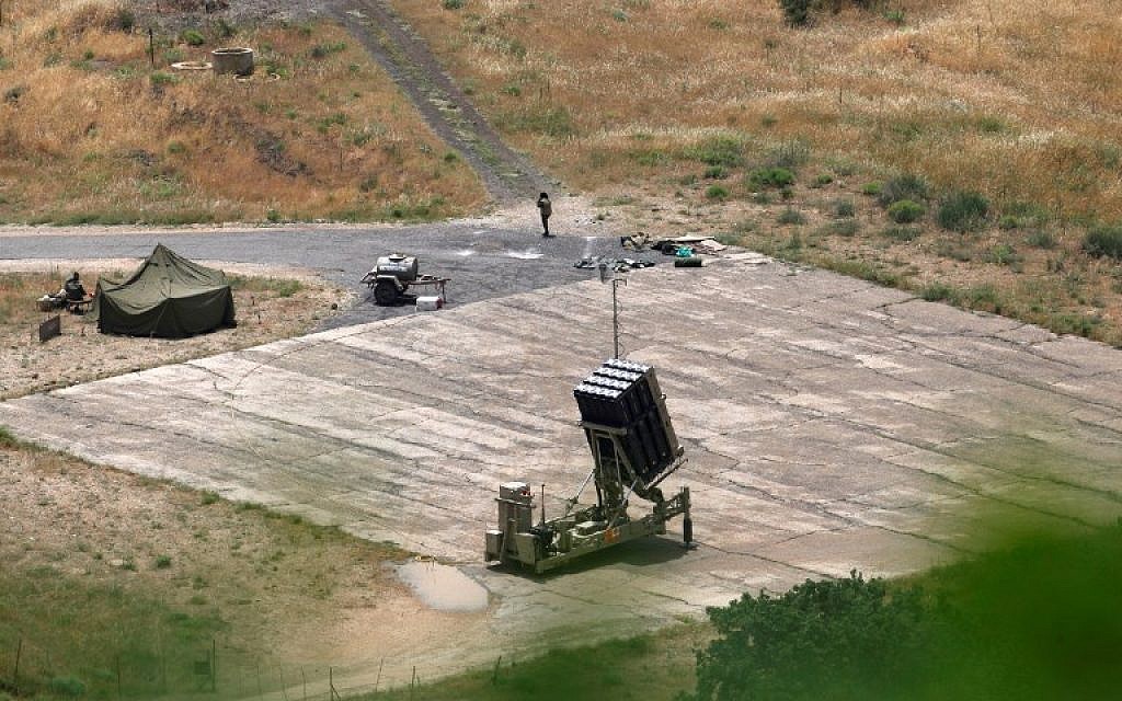 IDF: Iranian forces fire 20 rockets at Israel; Iron Dome intercepts some