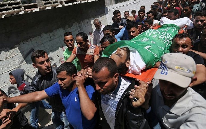 Two Palestinians killed as clashes erupt in Gaza, West Bank for second day  | The Times of Israel