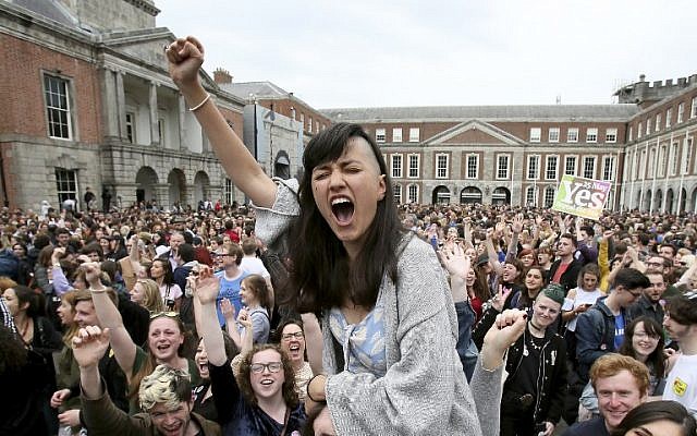 Monumental day for women': Ireland votes overwhelmingly to repeal ...