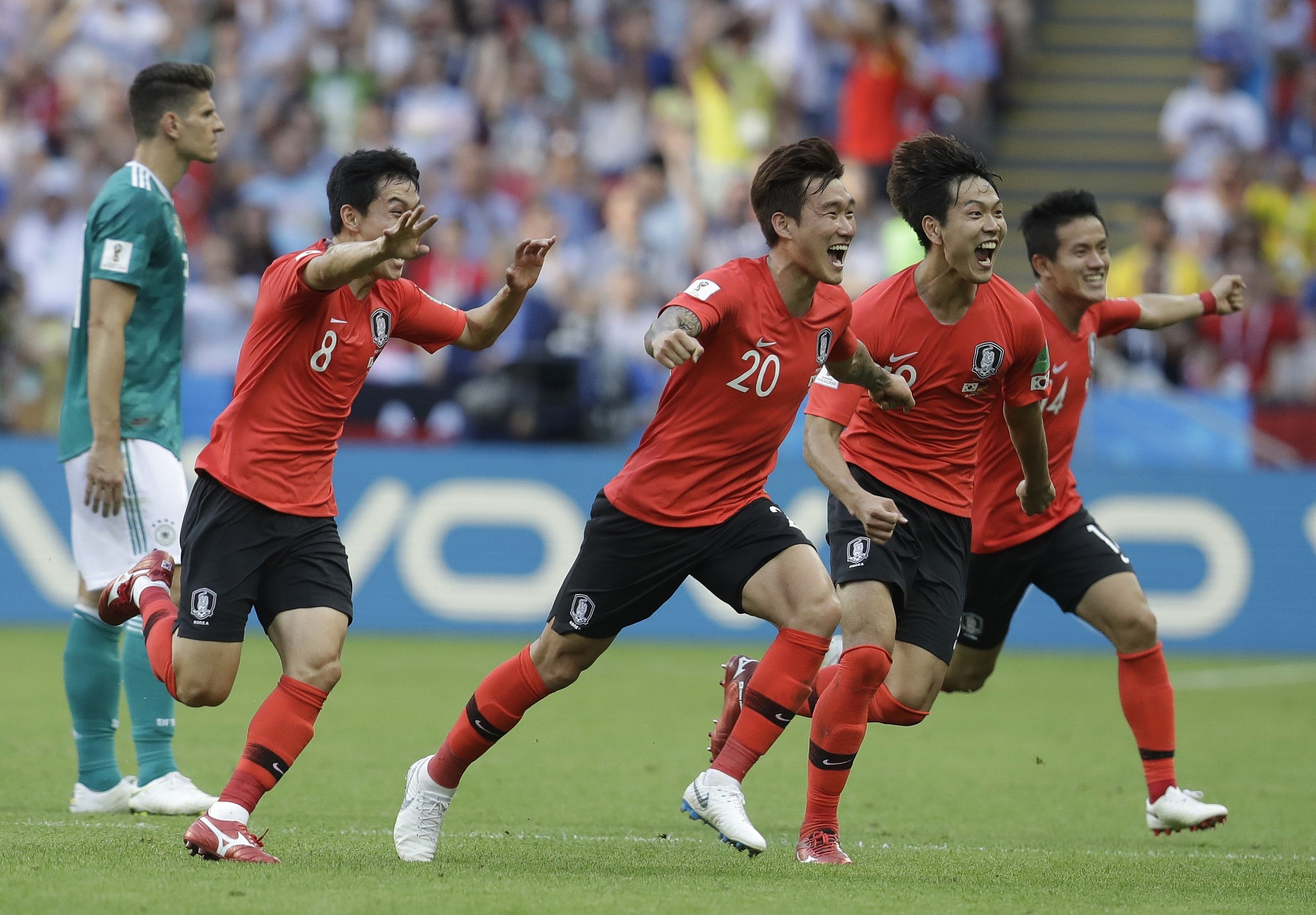 Germany crashes out of World Cup as South Korea stuns title holders