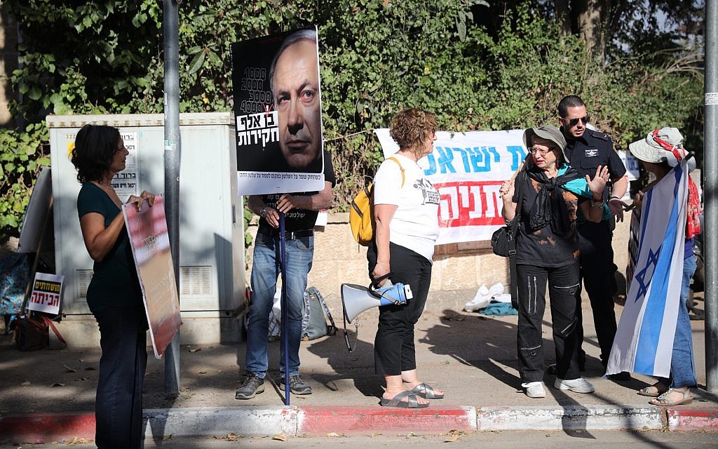 Police Question Netanyahu In 10th Interrogation Over Graft Probes The Times Of Israel
