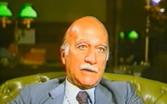 Giorgio Almirante (YouTube screenshot)