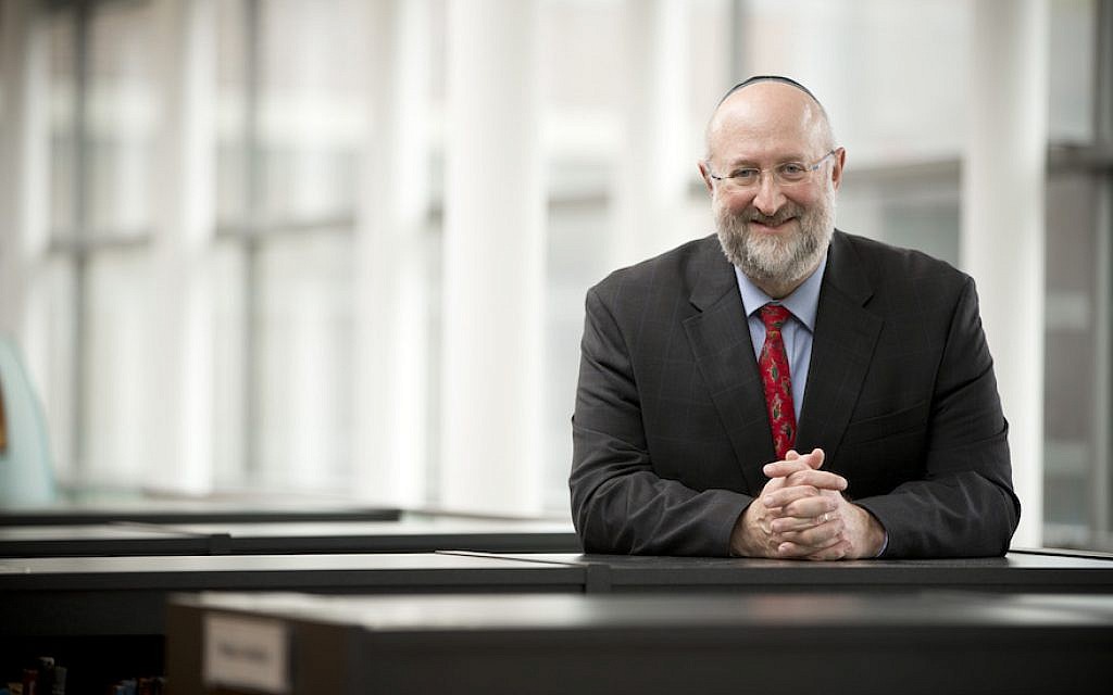 Rabbi Daniel Lehmann will be the first rabbi to lead the Graduate Theological Union based in Northern California. (Daniel Kates/Hebrew College/via JTA)