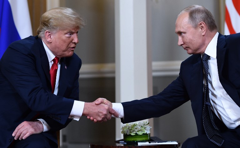Image result for Trump refused to criticize Vladimir Putin during Helsinki summit