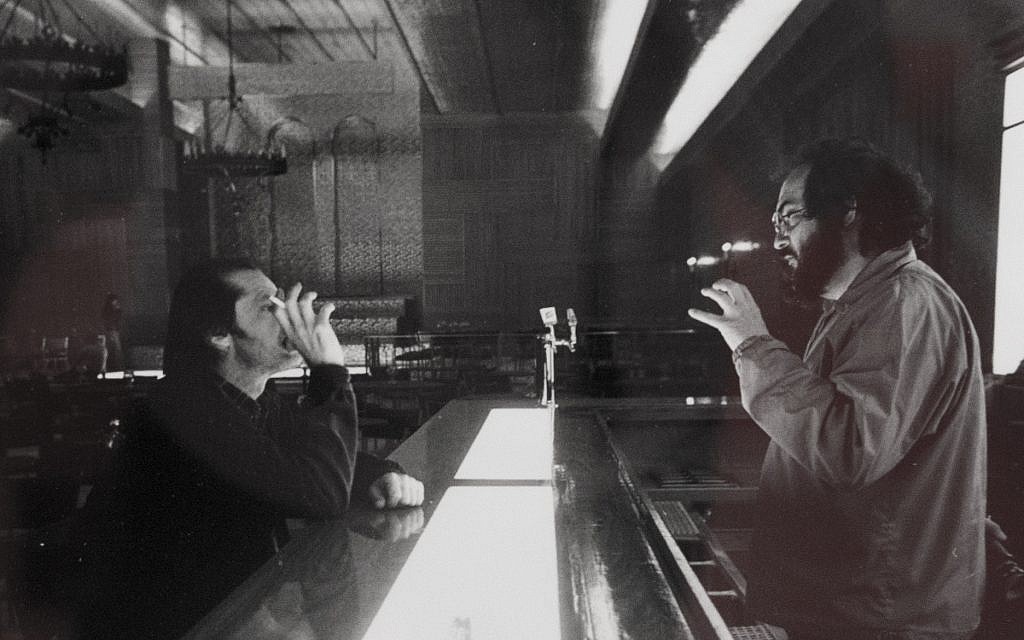 Stanley Kubrick films Jack Nicholson for 'The Shining.' (Flickr/Ben Snooks)