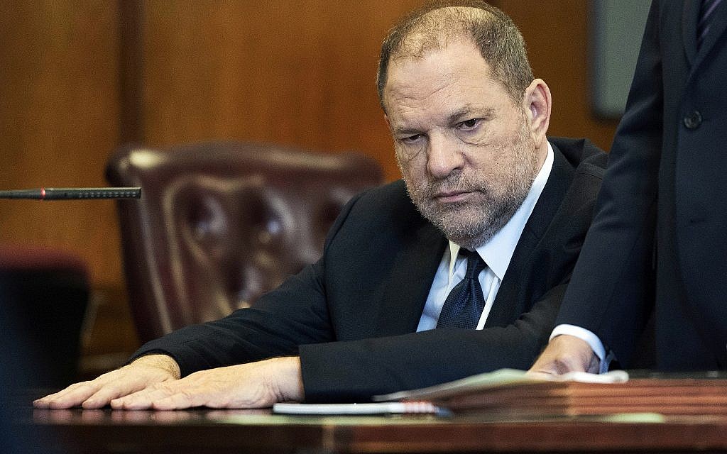 In this June 5, 2018 file photo, Harvey Weinstein appears in court in New York. (Steven Hirsch/New York Post via AP, Pool)