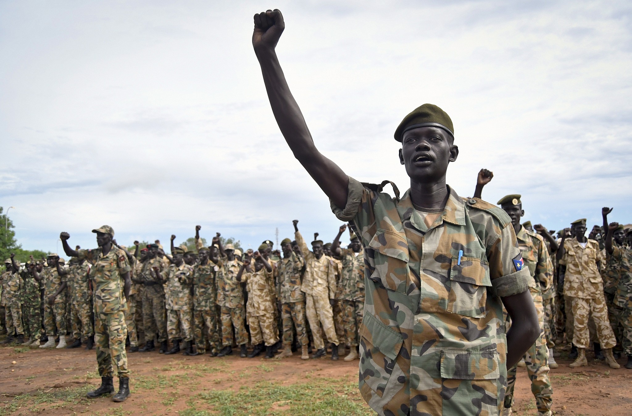 Image result for Images of Uganda military officers in South Sudan