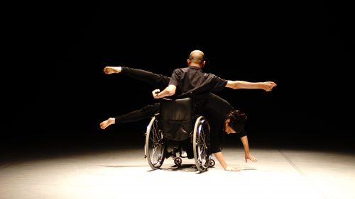 Another angle of ‘Duet,’ performed by Hai Cohen and Tali Wertheim for Power of Balance (Courtesy Vertigo)