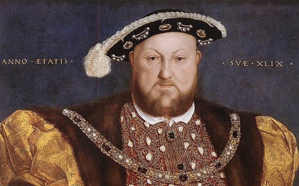 Portrait of Henry VIII by Hans Holbein. (Public domain, Wikimedia Commons)