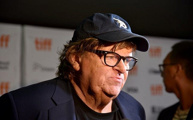 Michael Moore attends the "Fahrenheit 11/9" premiere during the 2018 Toronto International Film Festival at Ryerson Theatre on September 6, 2018, in Toronto, Canada. (Presley Ann/Getty Images/AFP)