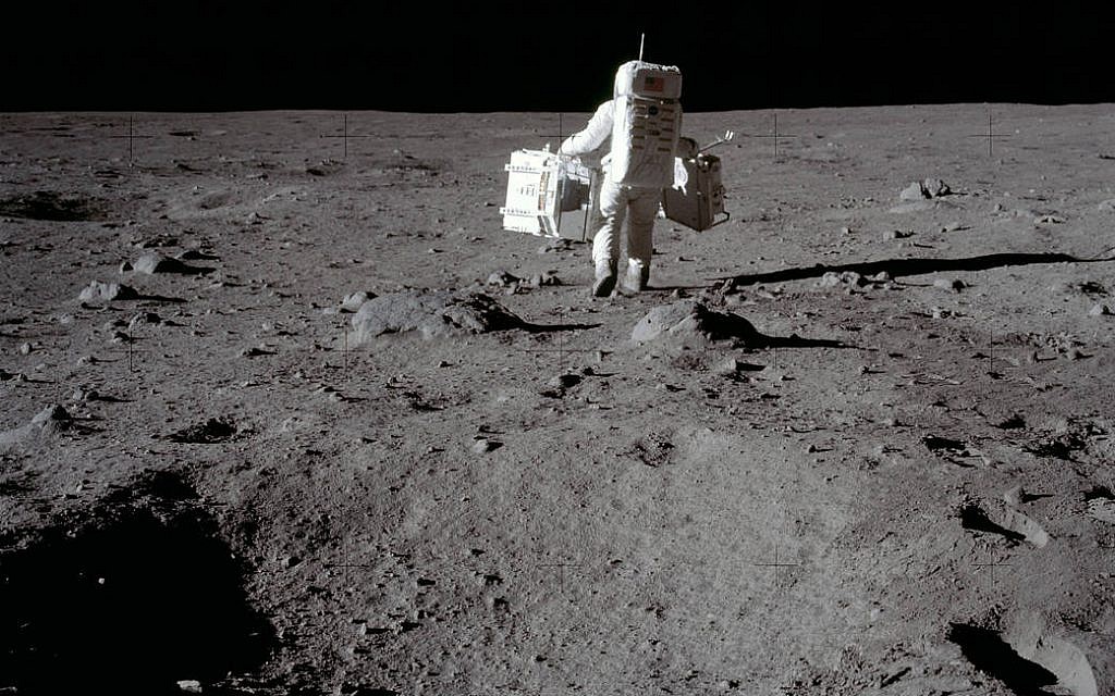 Mission Commander Neil Armstrong documented the lunar mission and snapped this image of Lunar Module Pilot Buzz Aldrin at Tranquility Base, July 20, 1969. (NASA)