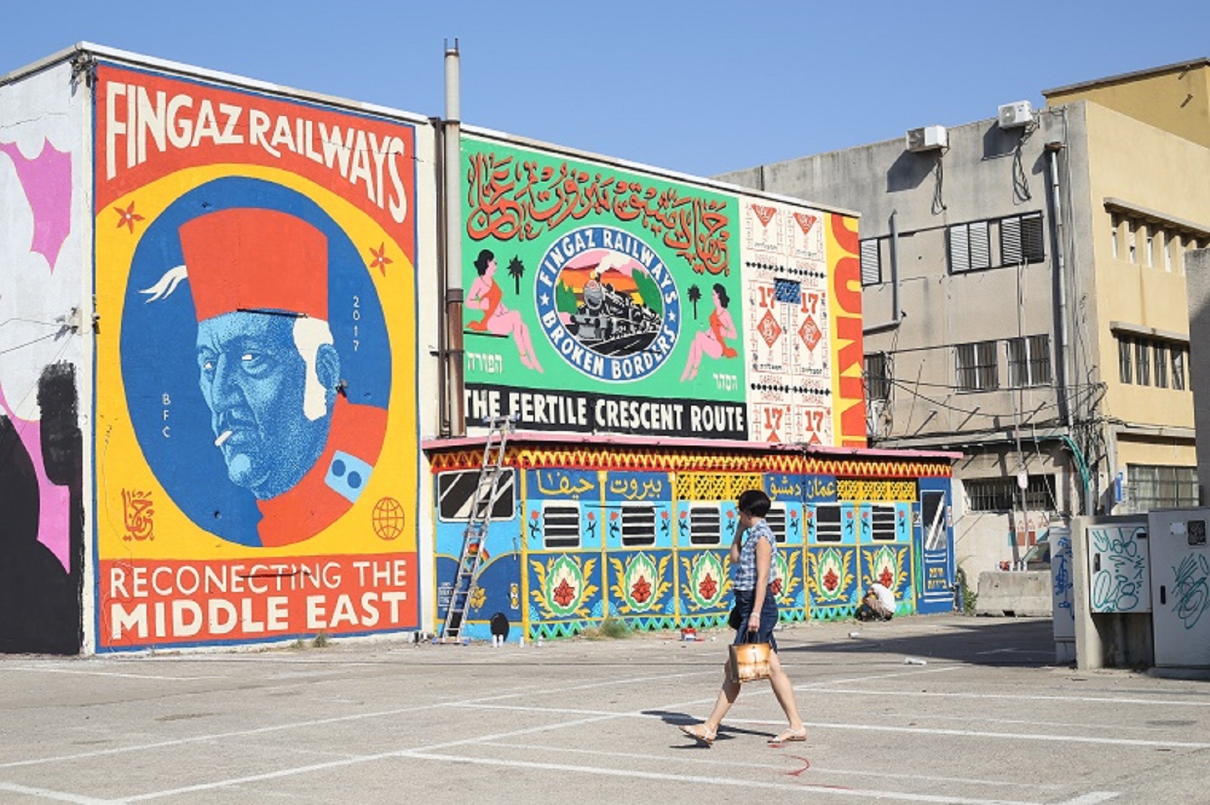 Mural festival brings wall-to-wall art to Haifa | The Times of Israel