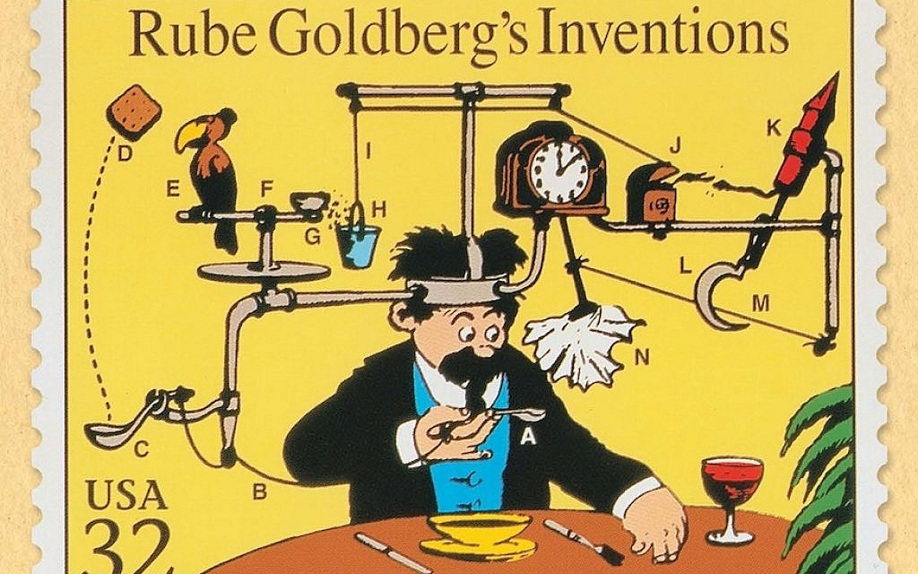 Rube Goldberg did way more than draw those wacky machines | The Times of  Israel
