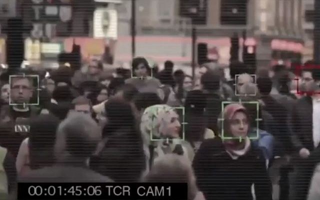 Israeli startup AnyVision uses artificial intelligence to recognize faces, bodies and objects for security and other purposes. (YouTube screenshot)