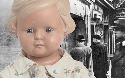 This doll is Lore Mayerfeld’s direct link to the events of Kristallnacht. (Yad Vashem/Getty Images/via JTA)
