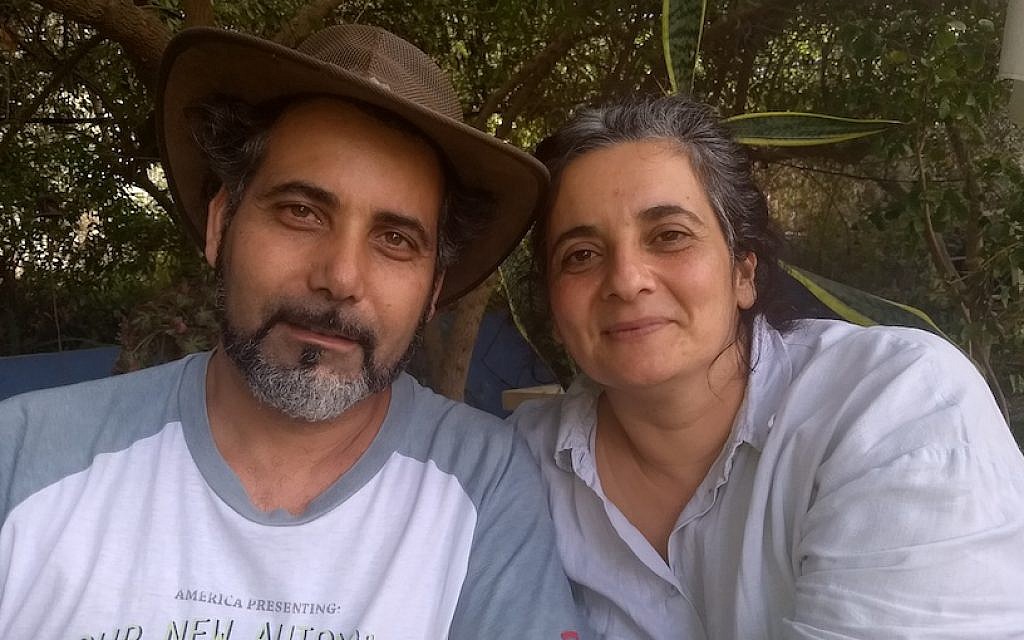 Yakub Barhum and Michal Baranes have built a life and a successful restaurant, Majda, in a small Arab-Israeli village, but they are considering moving abroad after recent Jewish-Arab tensions in Israel. (Ben Sales)