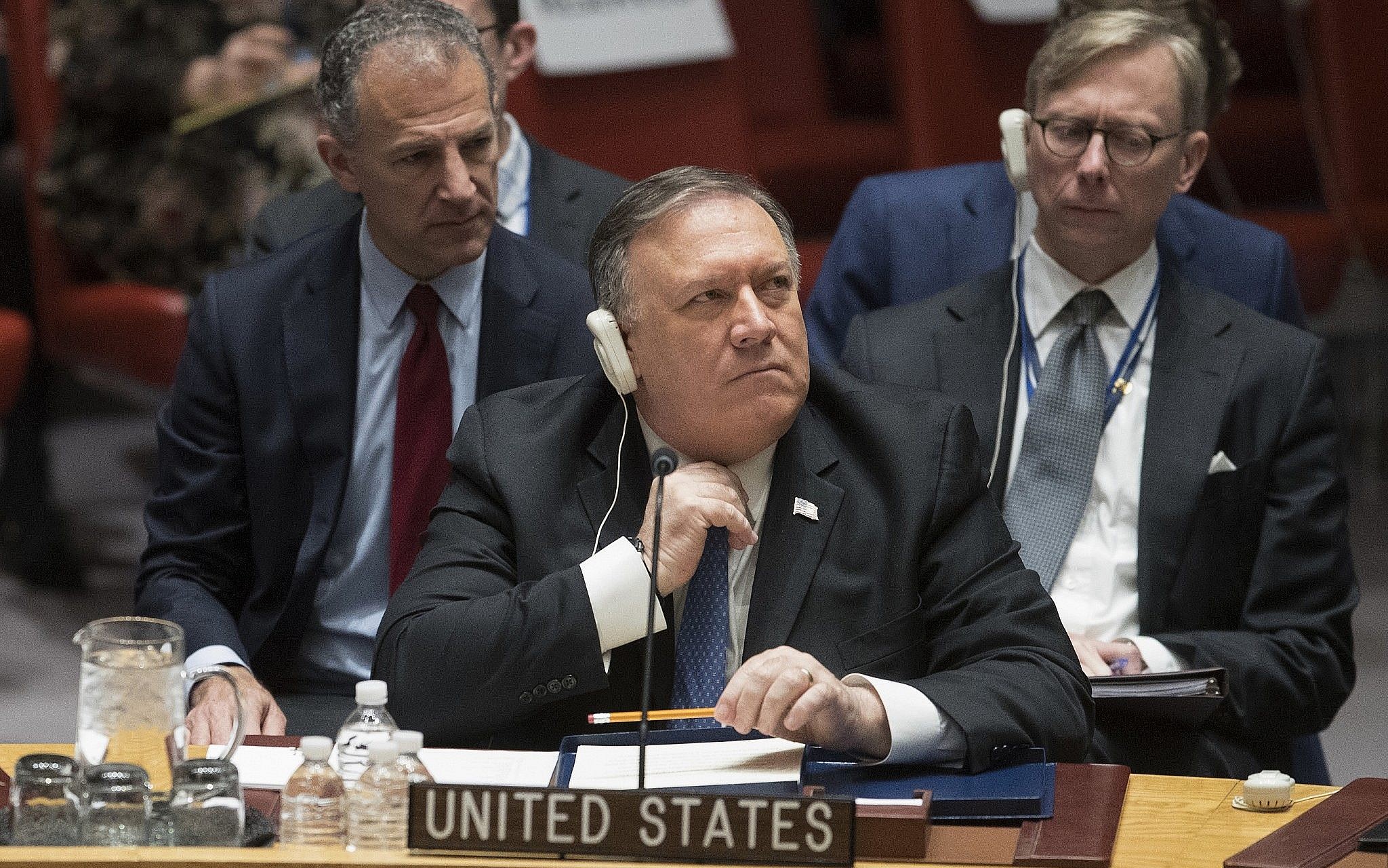 Pompeo at United Nations says Iran stocking up on ballistic missiles