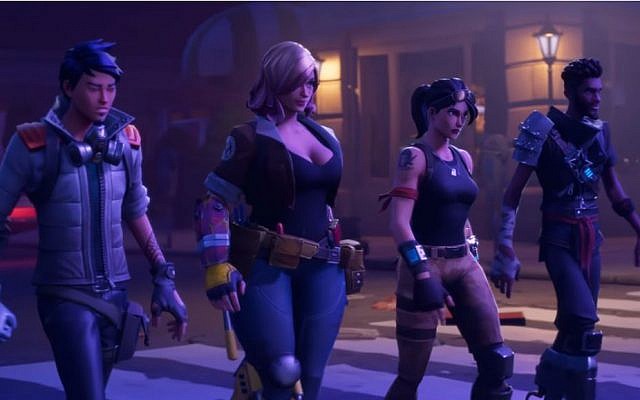An illustration of the Fortnite game developed by Epic Games, a US video game developer  (YouTube screenshot)
