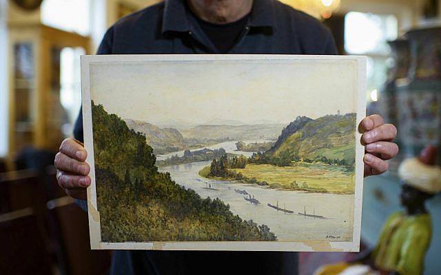 Five Paintings Attributed To Hitler Go Unsold At German Auction The Times Of Israel