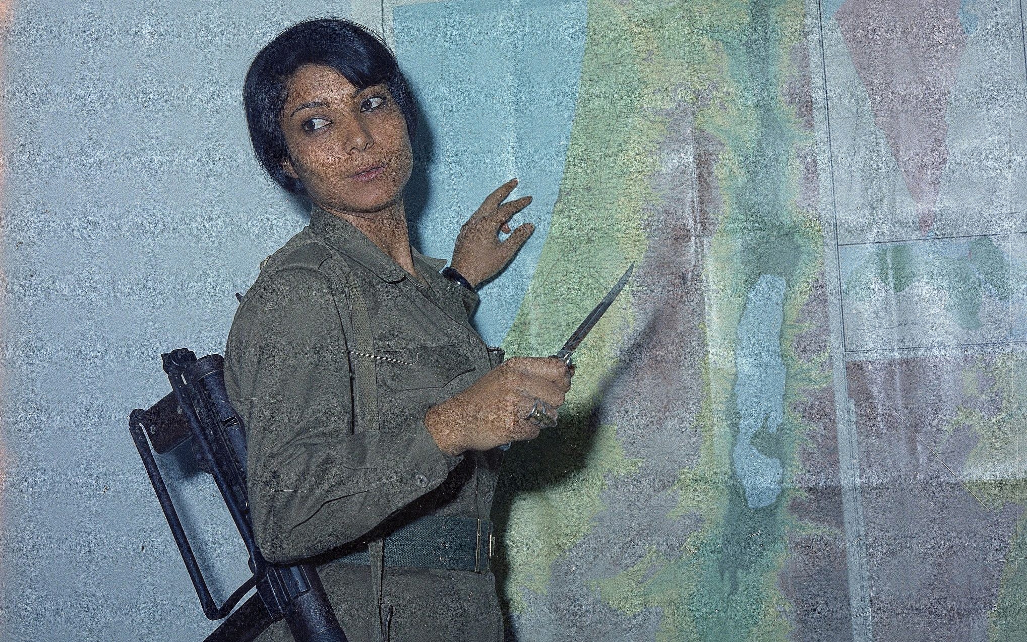 Palestinian terrorist Leila Khaled, veteran of several hijacking attempts, is pictured in 1970. (AP Photo)