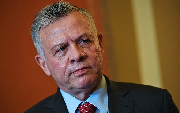 revolution kaldenavn pelleten King Abdullah: Israeli-Jordanian relations are at 'an all-time low' | The  Times of Israel