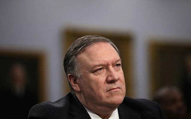 US Secretary of State Mike Pompeo testifies before the House Appropriations Committee's State, Foreign Operations and Related Programs Subcommittee about his department's 2020 budget request, March 27, 2019 in Washington, DC. (Chip Somodevilla/Getty Images/AFP)