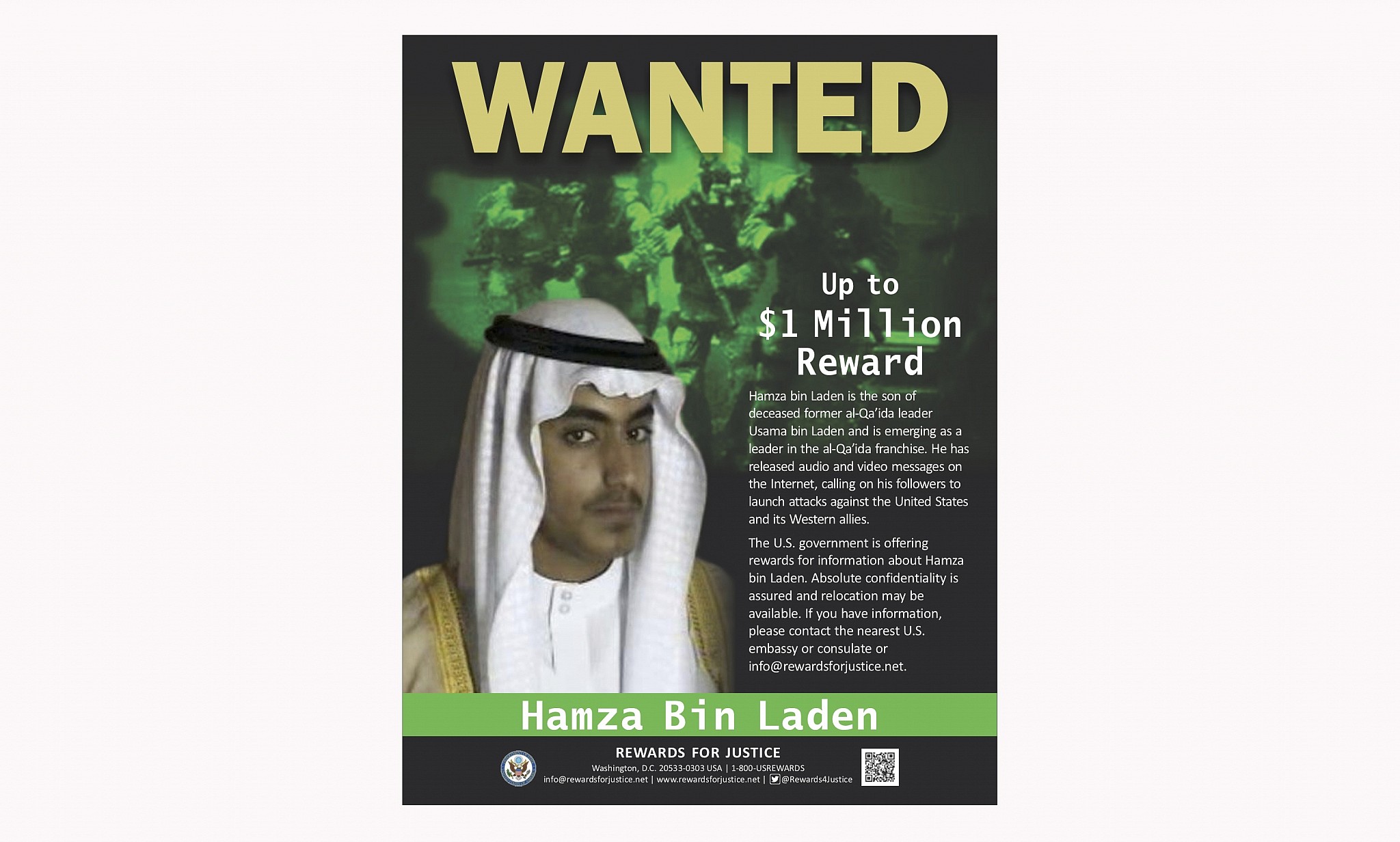 Saudi Arabia Revokes Citizenship Of Hamza Bin Laden The Times Of Israel
