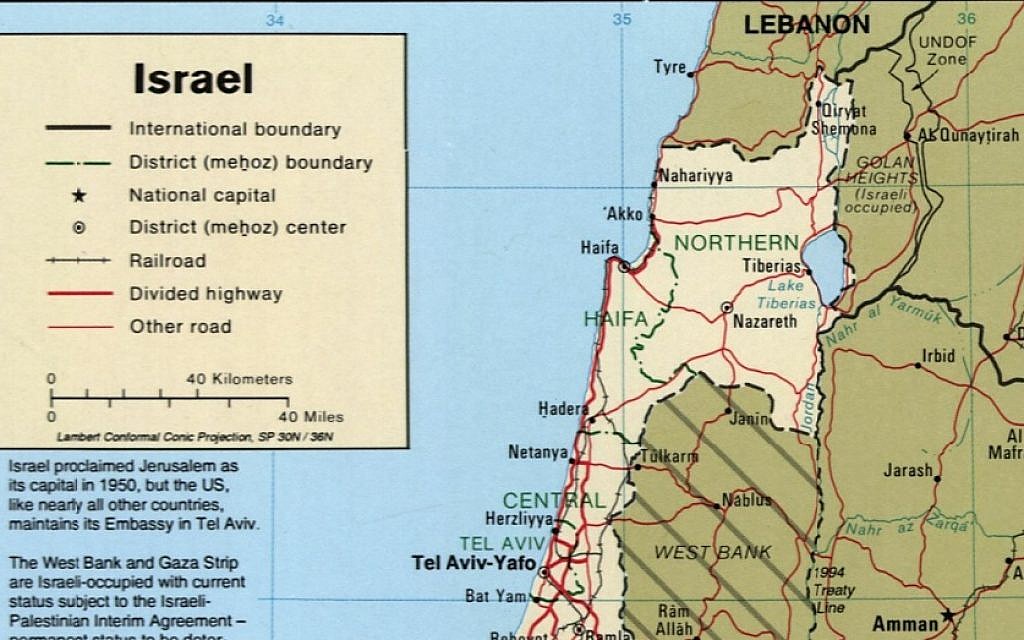 US redrawing official maps to include Golan as part of ...