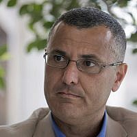 Omar Barghouti gives an interview in the West Bank city of Ramallah on May 10, 2016. (AP Photo/Nasser Nasser/File)