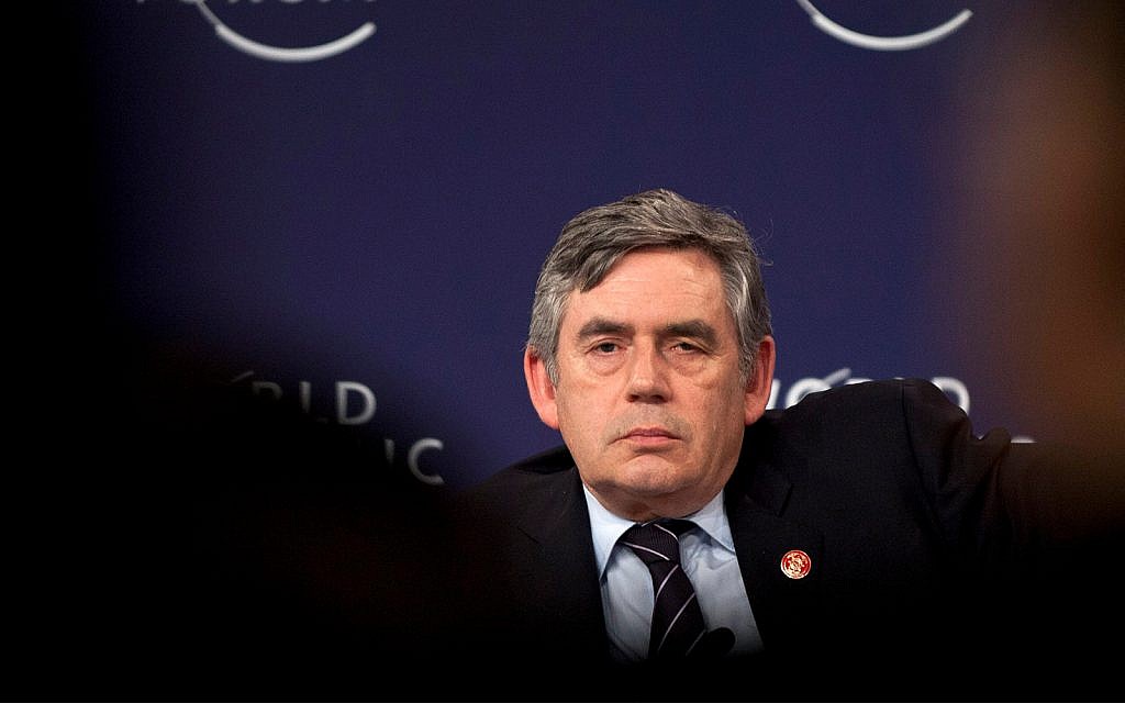 Former British PM Gordon Brown says Labour has 'let the Jewish ...