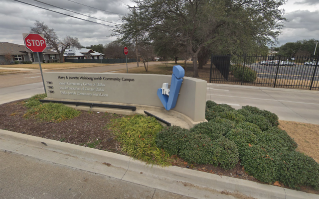 A view of the Aaron Family Jewish Community Center of Dallas (Google Street View via JTA)