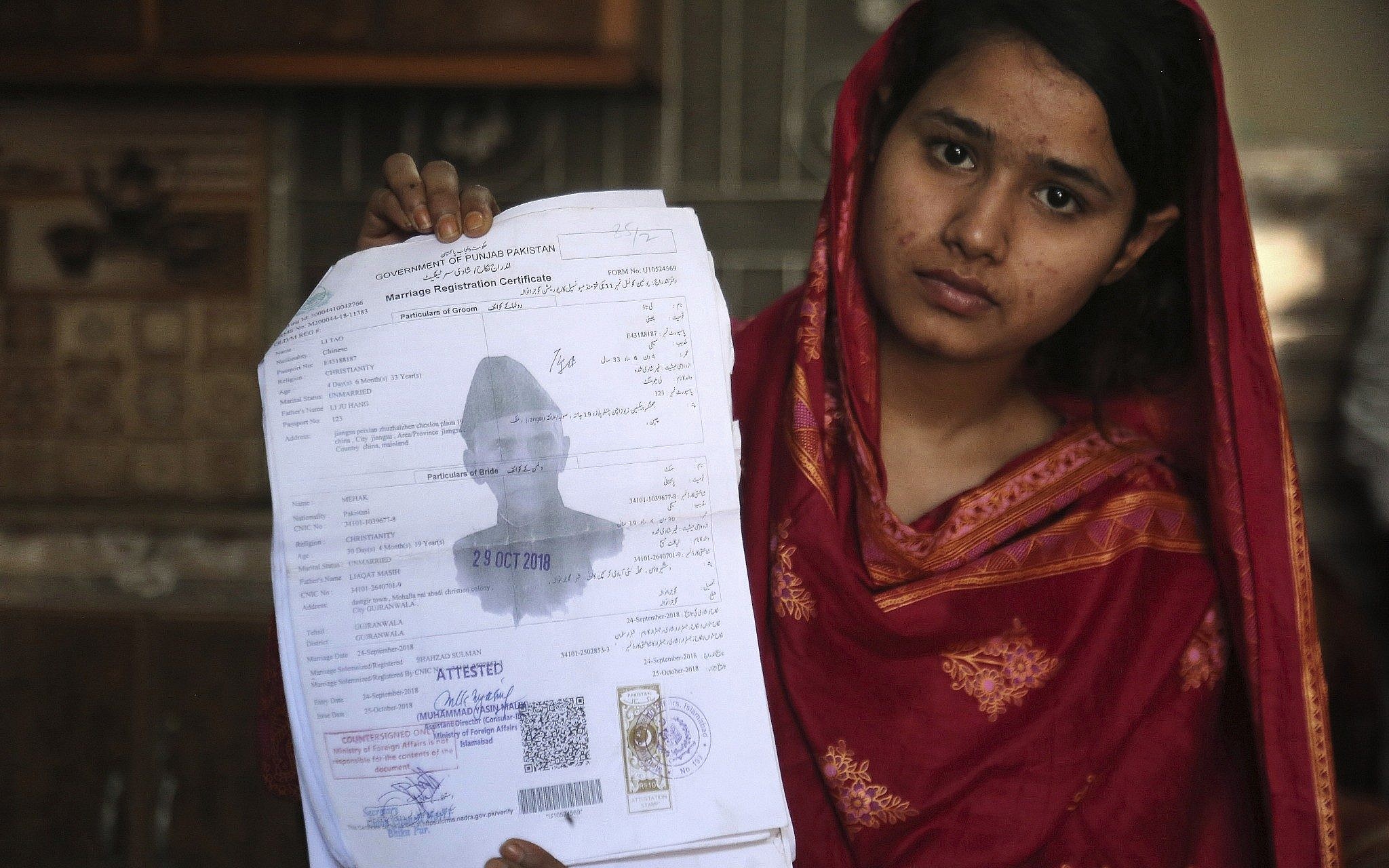 Pakistani Christian Girls Targeted By Chinese As Brides The Times Of.