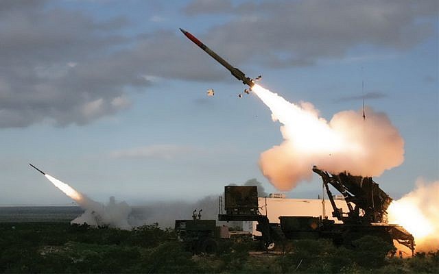 Illustrative: The US Army test fires a Patriot missile, March 27, 2019. (US Army/Jason Cutshaw)