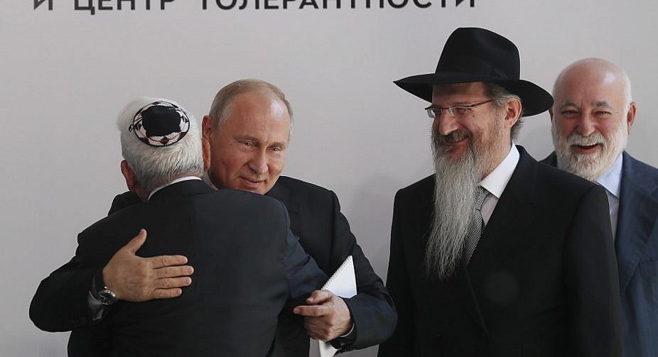 Putin attends unveiling of Moscow's first major Holocaust monument | The Times of Israel