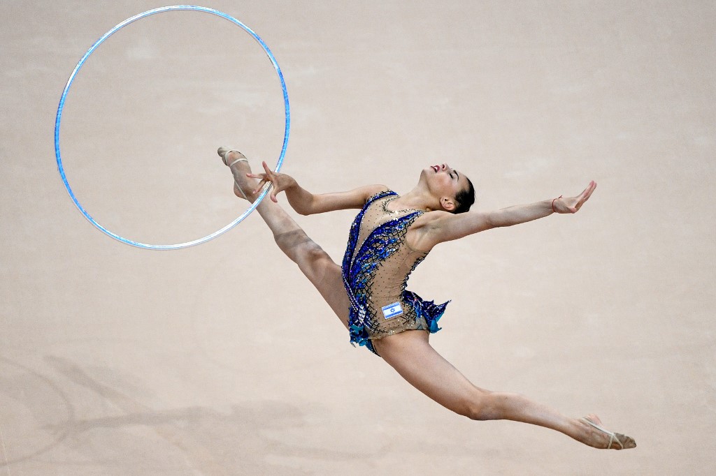 Rhythmic gymnast Linoy Ashram snags two golds at European Games