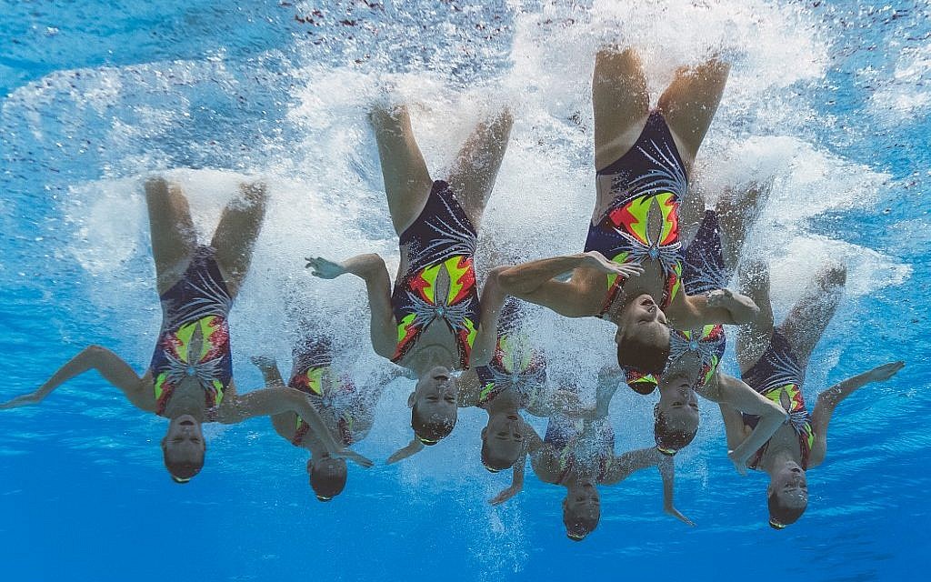 In First Israels Synchronized Swimming Team Reaches World Championship Final The Times Of Israel