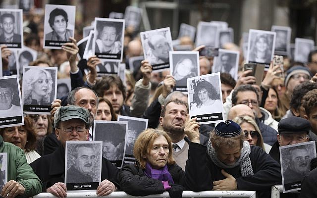 On 27th anniversary of AMIA bombing, families continue to seek justice | The Times of Israel