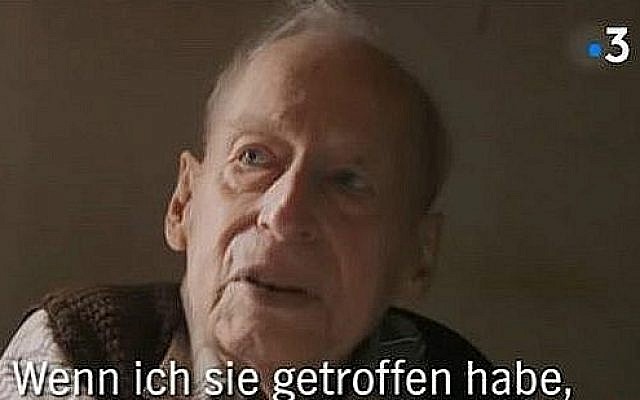 Former SS officer Karl Münter has justified his units massacre of 86 French civilians during the Second World War and now delivers lectures to German Neo-Nazi groups. (YouTube screenshot)