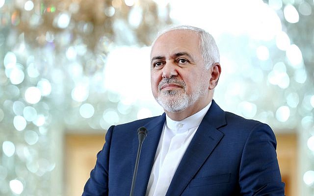 Iranian Foreign Minister Mohammad Javad Zarif speaks during a press conference in Tehran, Iran, June 10, 2019 (AP Photo/Ebrahim Noroozi)